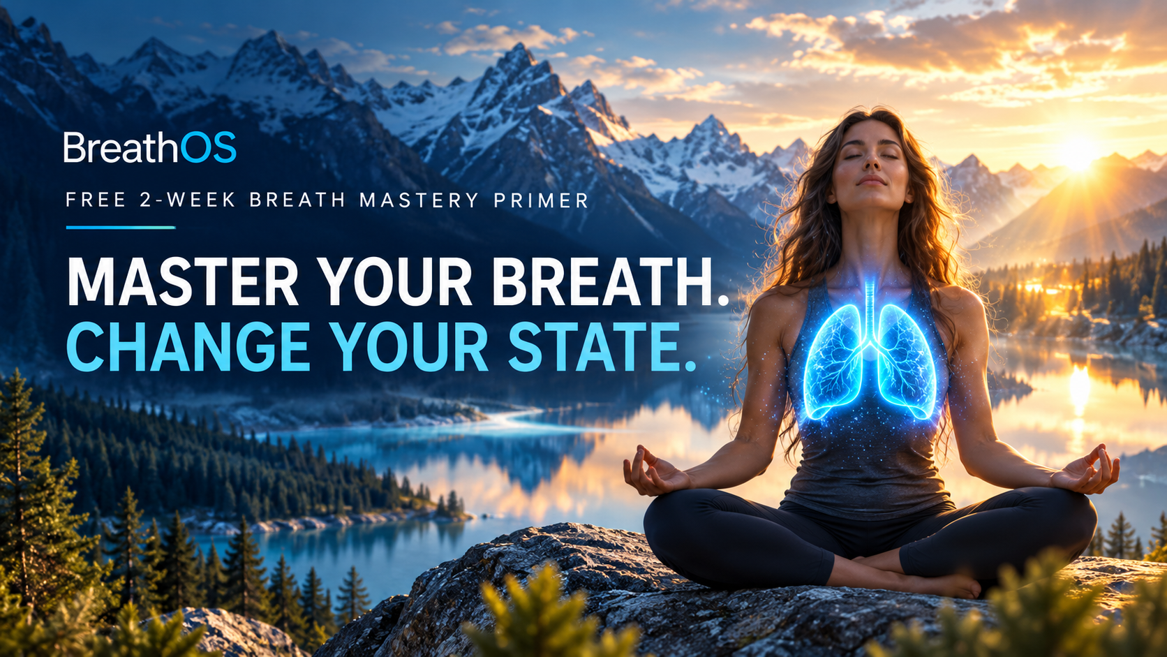 Wide banner promoting the free Breath Mastery Primer